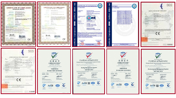 權(quán)威認(rèn)證：本廠已通過ISO9001:2015國際質(zhì)量管理體系認(rèn)證、本廠已通過ISO14001:2015環(huán)境管理體系認(rèn)證、產(chǎn)品符合CE標(biāo)準(zhǔn)